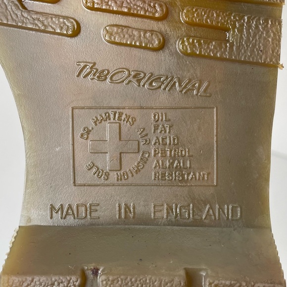 Vintage Dr. Martens Lady Bug England 8065 Leather Double Strap Mary Janes UK 7 - Picture 10 of 15